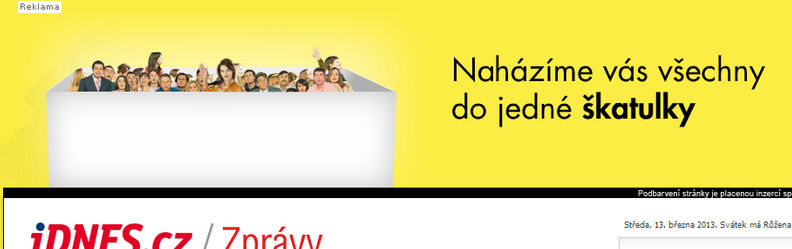 Zápor v titulku reklamy čtou lidé někdy opačně