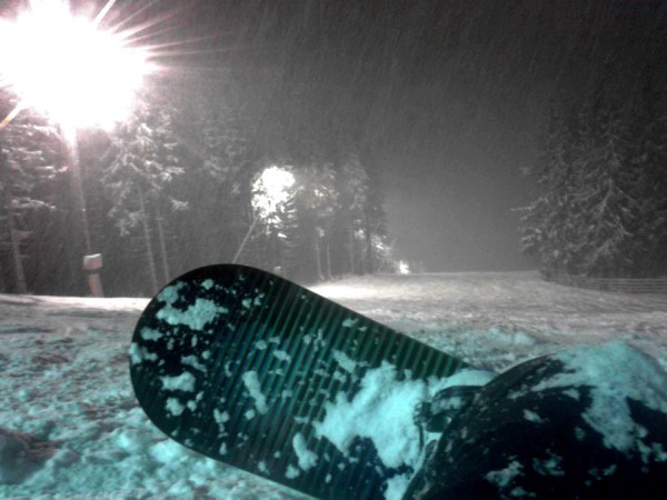 Večerní na Špindlu